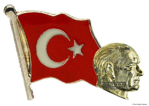 Bayrak & Atatürk Rozetleri